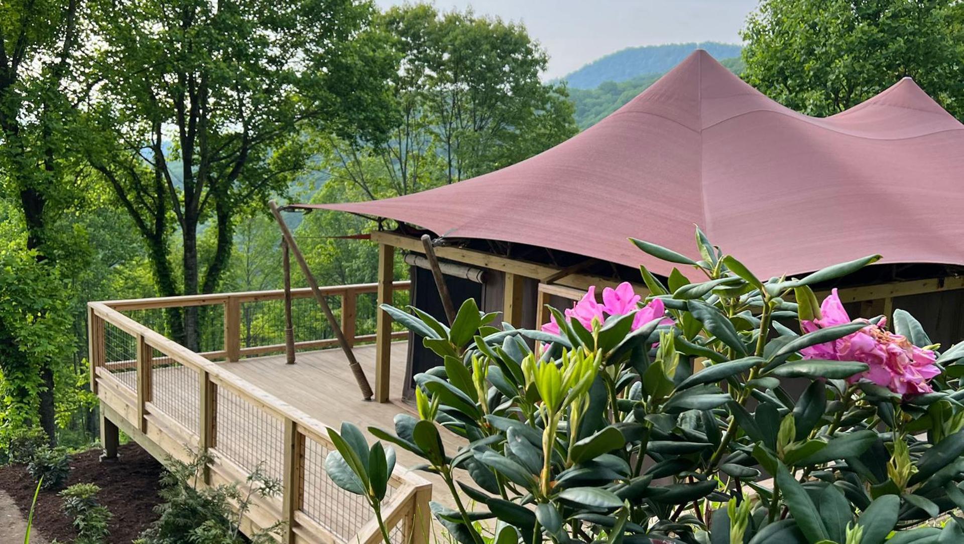 Elk & Embers Mountain Hideaway Hotel Уейнсвил Екстериор снимка
