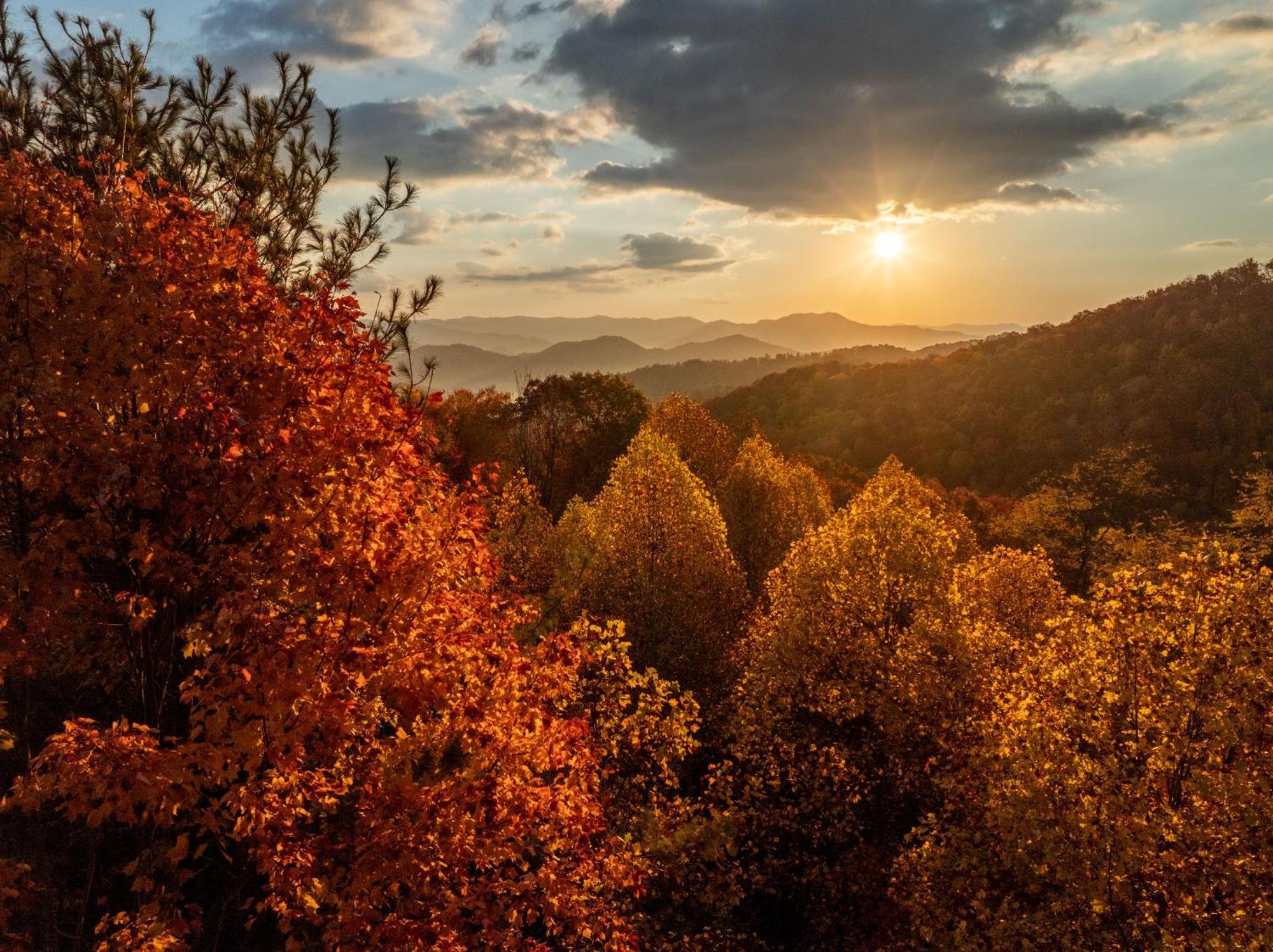 Elk & Embers Mountain Hideaway Hotel Уейнсвил Екстериор снимка